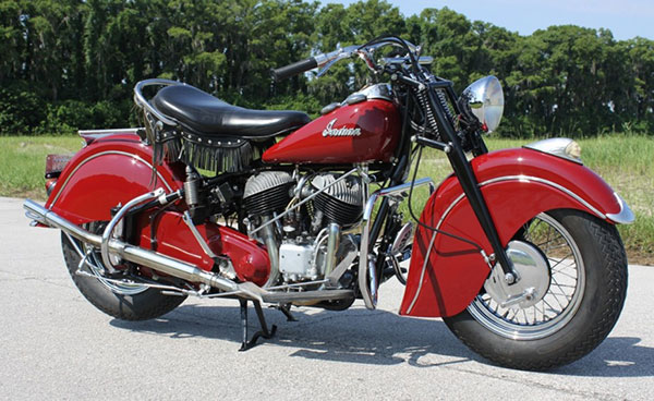 1947 Indian Chief 74" Flathead Original Trim