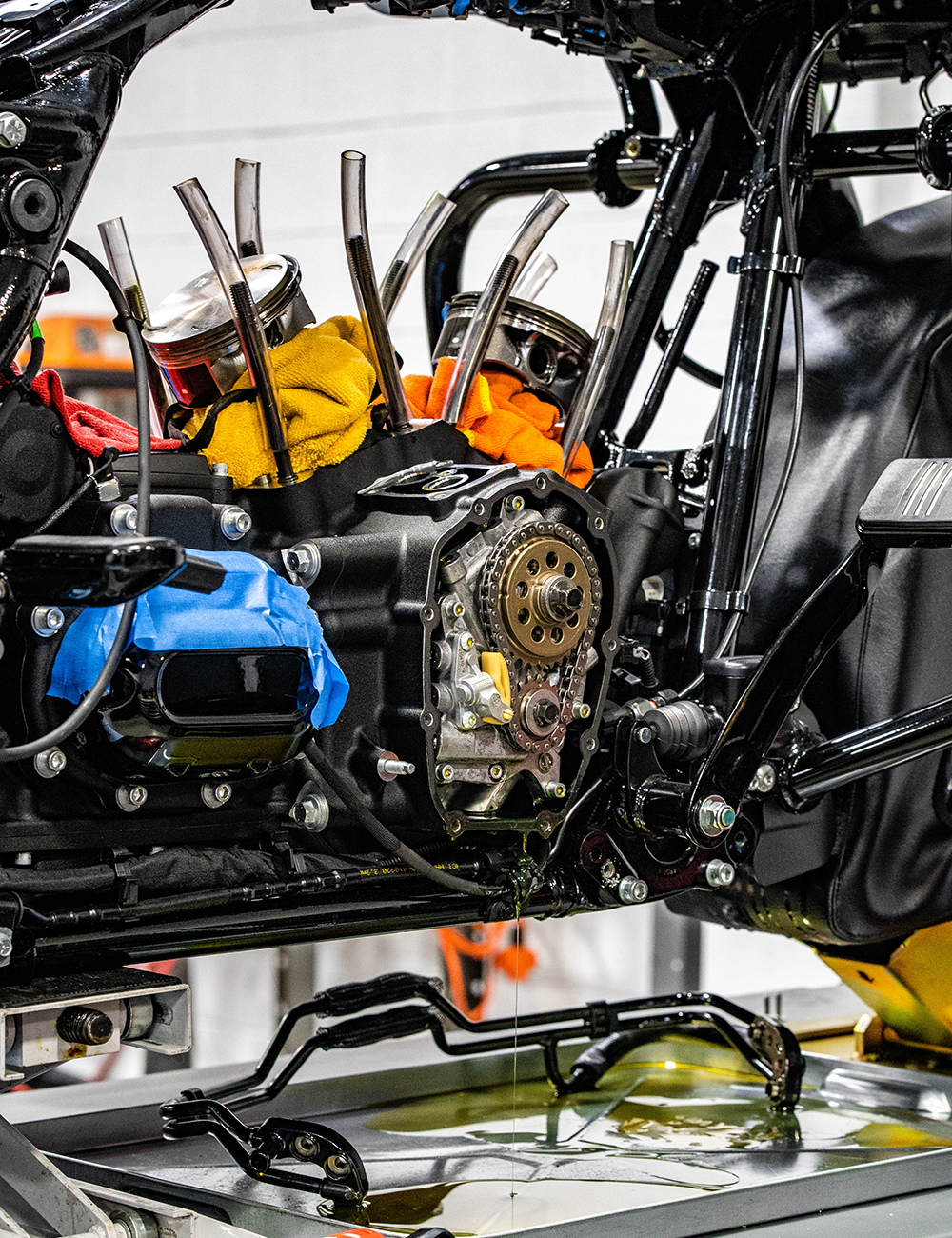 2020 Harley Road Glide Motor Prep for S&S 128" Kit