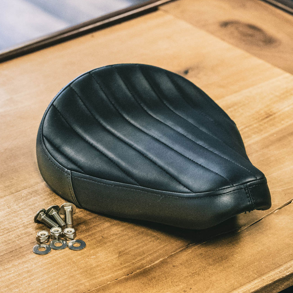 New Biltwell Midline Solo Seat - Get Lowered Cycles