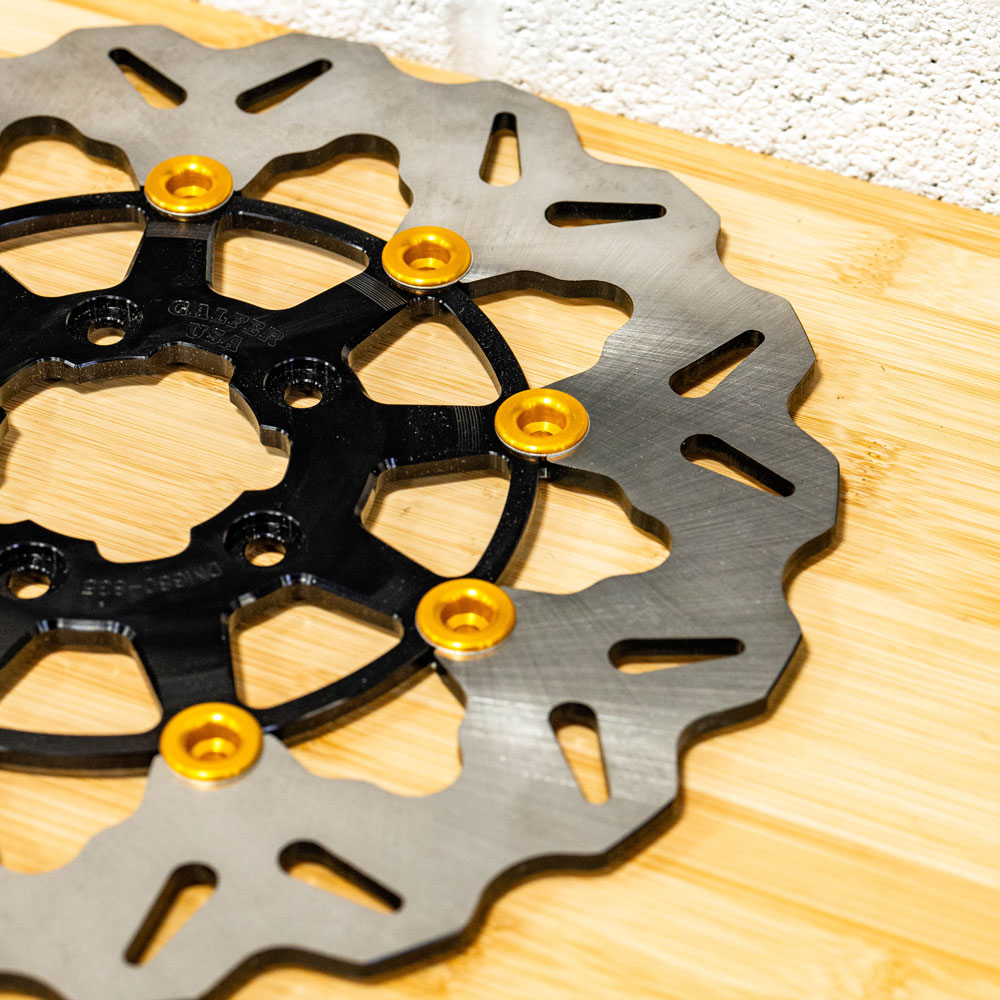 Galfer Wave Brake Rotor for Harley - Custom Design