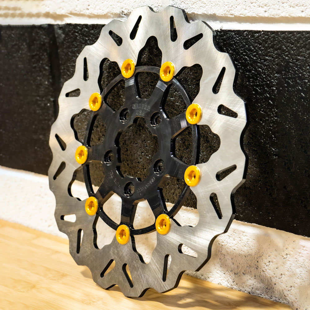 Galfer Wave Brake Rotor for Harley - Custom Design