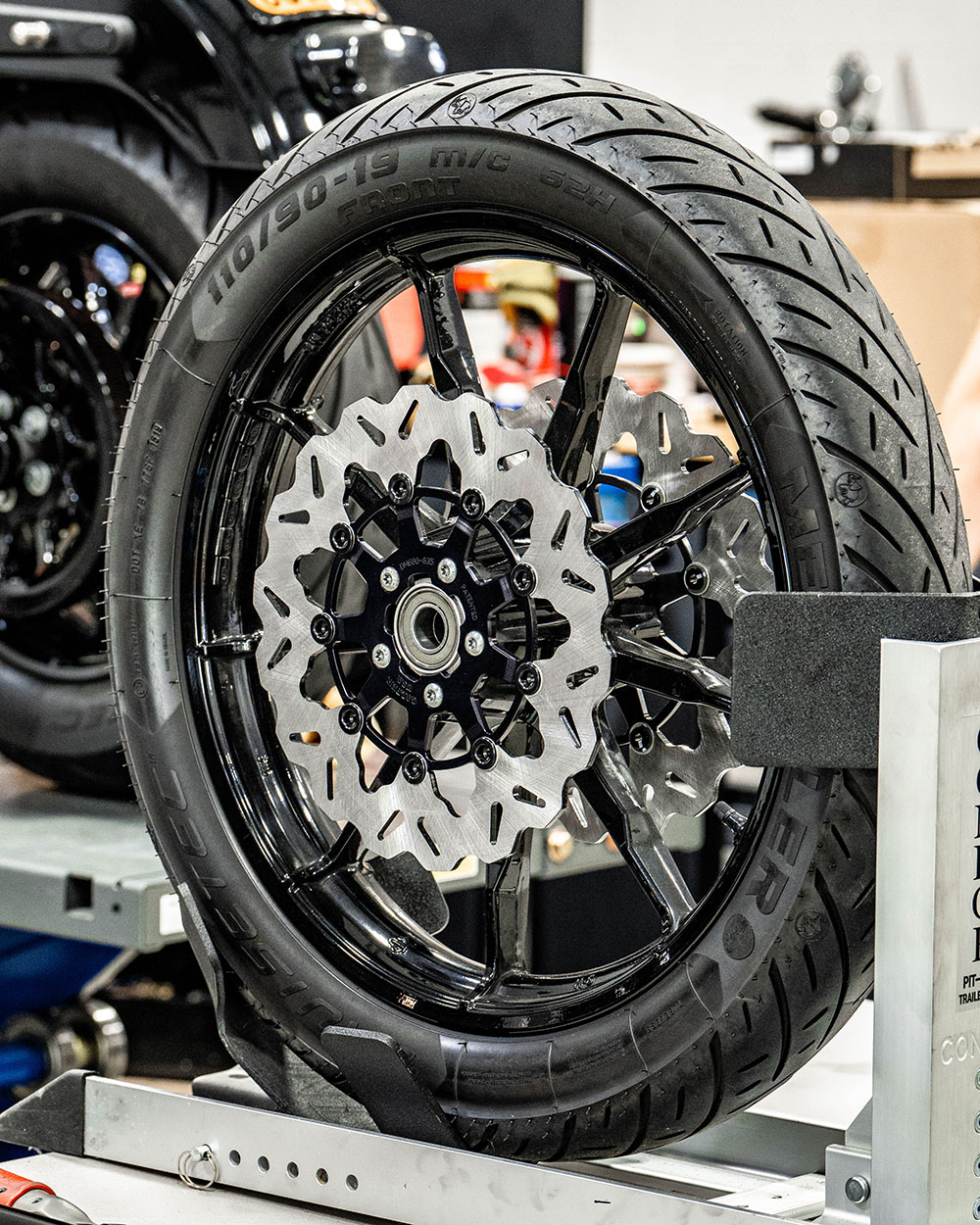 Custom 11.5" Galfer Rear Rotors for 2020 Harley Low Rider S
