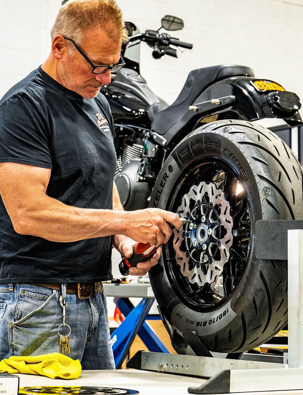Custom 11.8" Galfer Rotors - 2020 Harley FXLRS