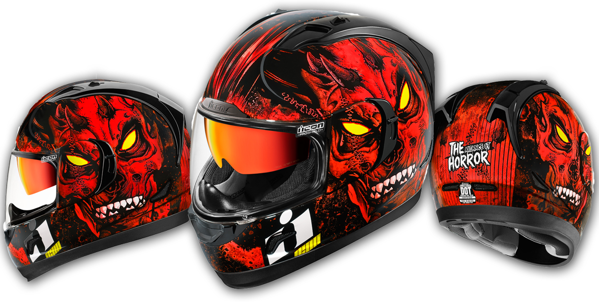 New Alliance GT Horror Helmet from Icon 
