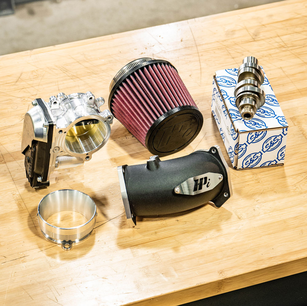 Horsepower Inc. Tunnel Ram Elbow for Harley M8