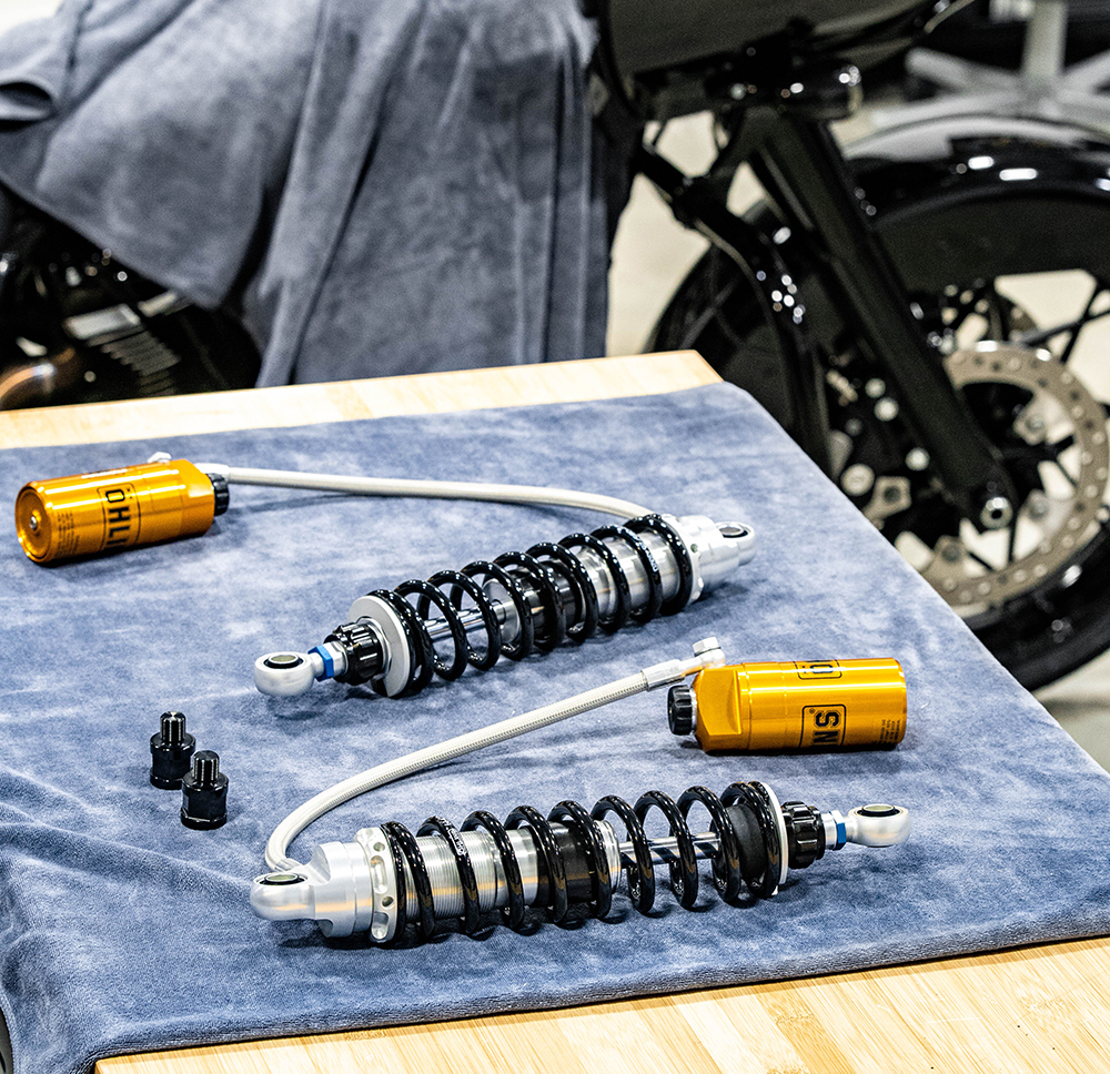 Ohlins HD 044 Twin 13" Shocks for 2014-2021 Harley Touring