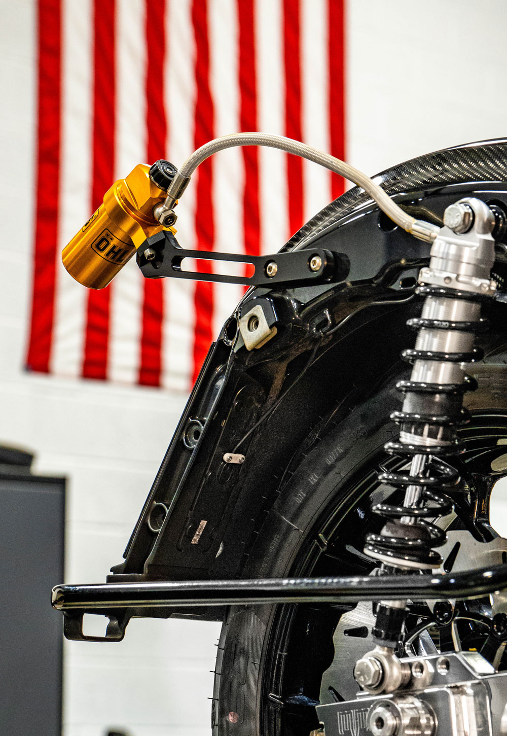 Ohlins Shocks HD 044 Twin 13" for 2014-2023 Harley Touring