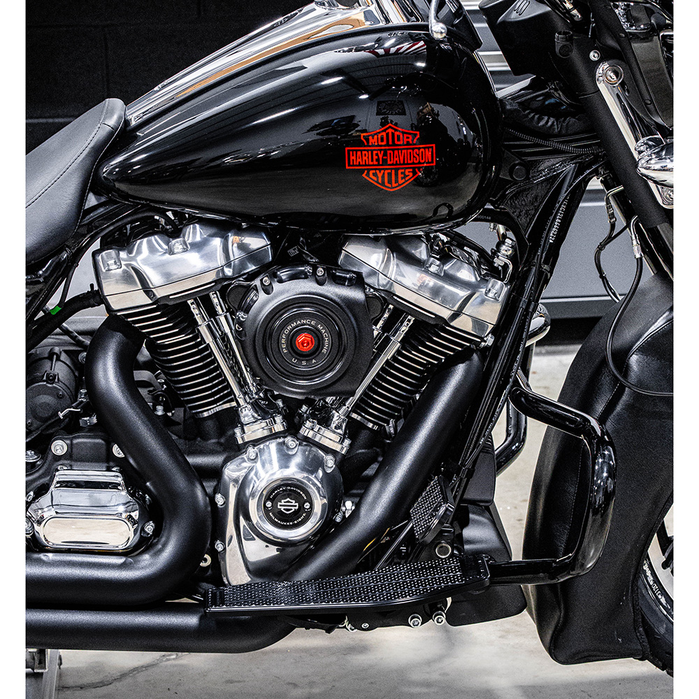 Thrashin Supply Bagger Floorboards for Harley - Black