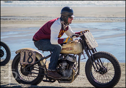 Details about   Vintage Race Photo "After the Race #16" Molenaar Harley-Davidson 
