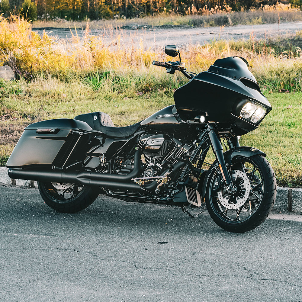 S&S Sidewinder 2-1 Exhaust for 2017-2020 Harley Touring - Black