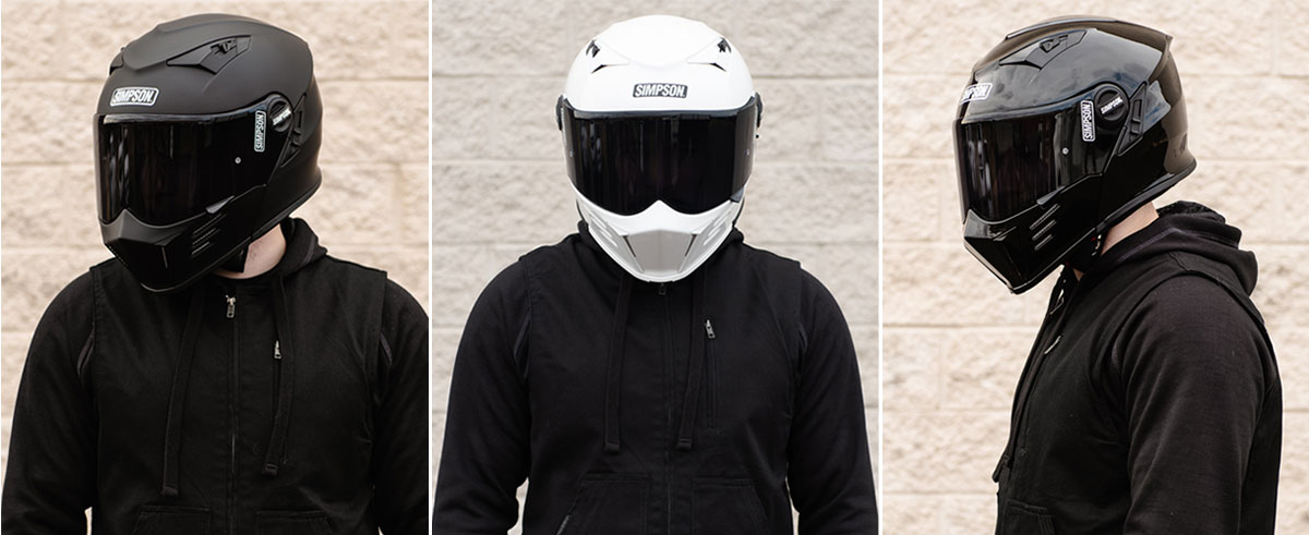 Simpson Mod Bandit Modular Helmets