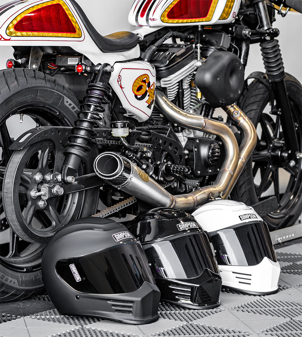 Simpson Speed Bandit Helmet - New for 2020 - Get Lowered Cycles