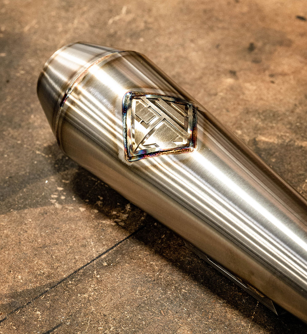 SP Concepts Lanesplitter Exhaust for 2018-2022 Harley Softail