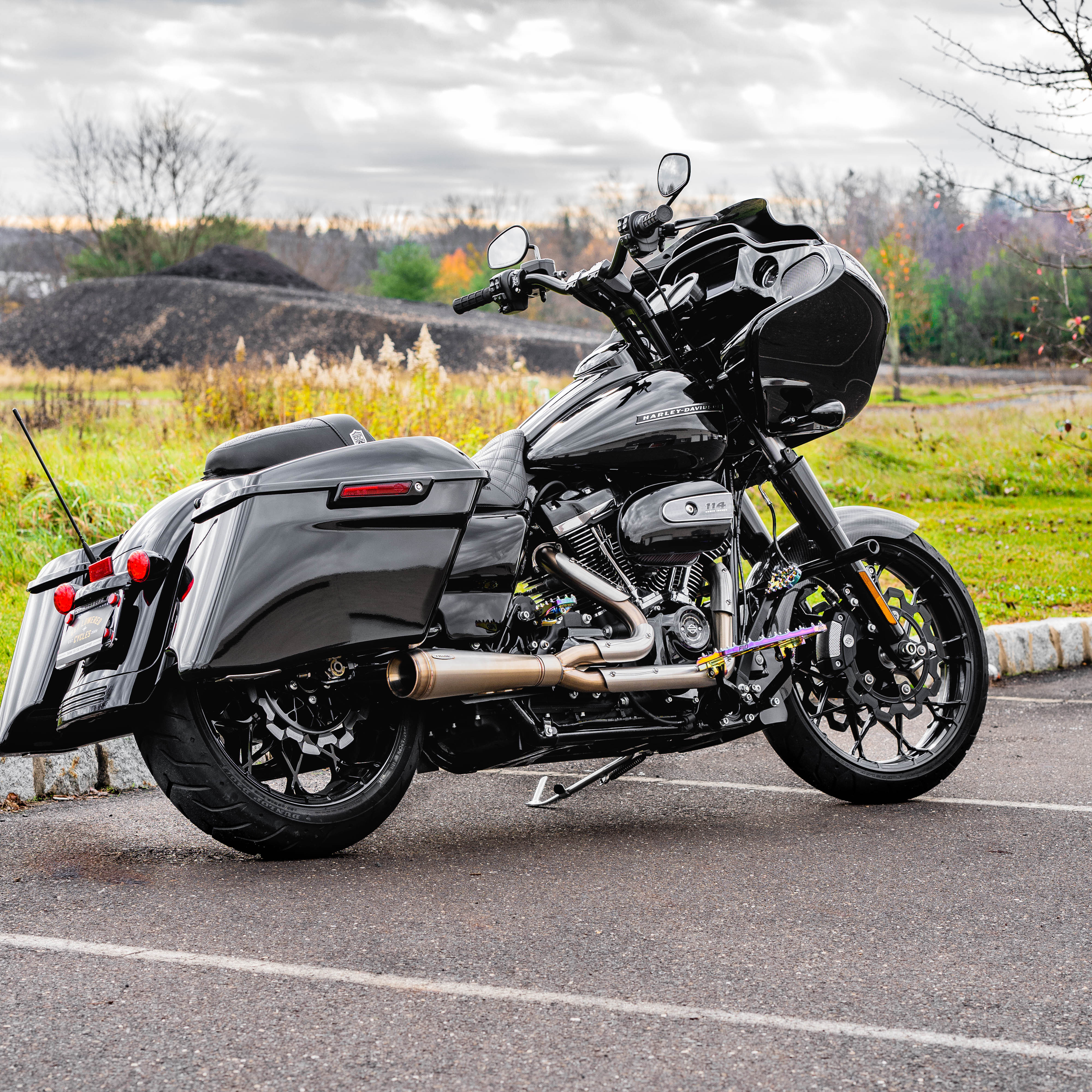 2020 street shop glide exhaust